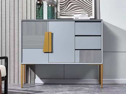 Bathurst Marble Sintered Stone Top Cabinet/Buffet