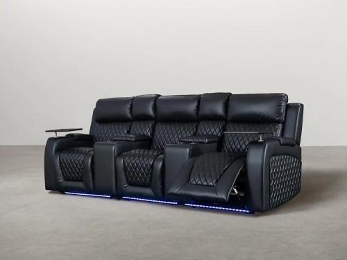 Cosgrove—ELECTRIC Cinema 3 seat recliner-Black