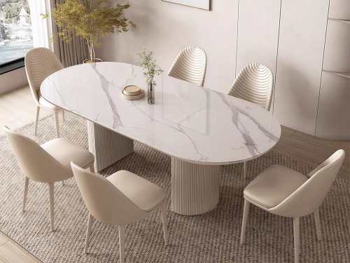 Perth Rock Harabai Sintered Stone Dining Table-140/160/180/200/220CM