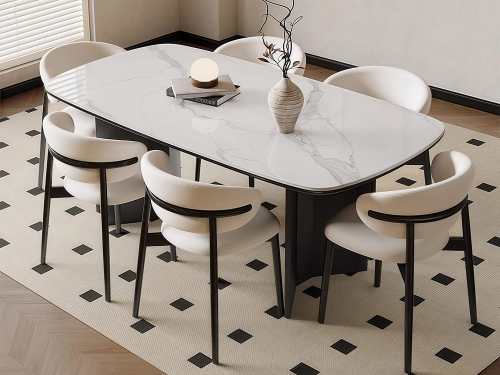 Boise Harabai Sintered Stone Dining Table-140/160/180/200CM