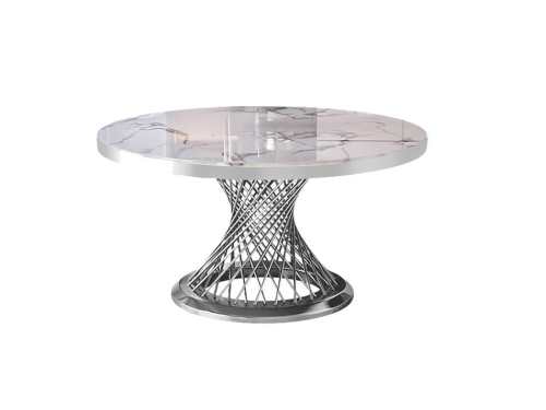 Milan Marble Coffee Table - Gold/Silver