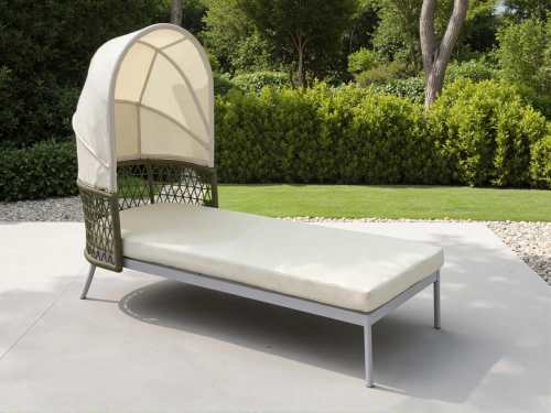 Cadiz Soft Alu Outdoor Sunbed-200CM