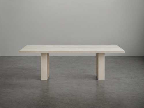Bowen Travertine Sintered Stone Dining Table-180/200CM