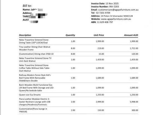 Payment link for INV2203-$3000